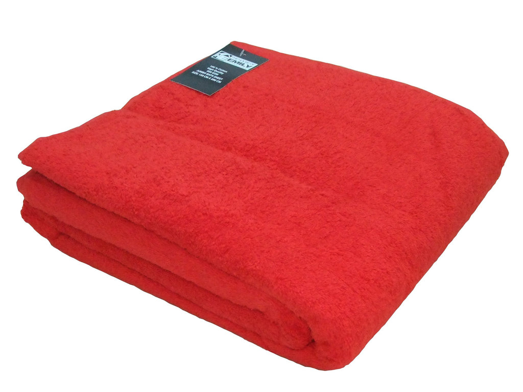 Big Jumbo Bath Sheets Pack 2,4,6, 90 X 150 Cm, Egyptian Cotton Extra Large  Bath Towel, 500 GSM Quick Dry Beach Towels & Towels Bath Sheets 