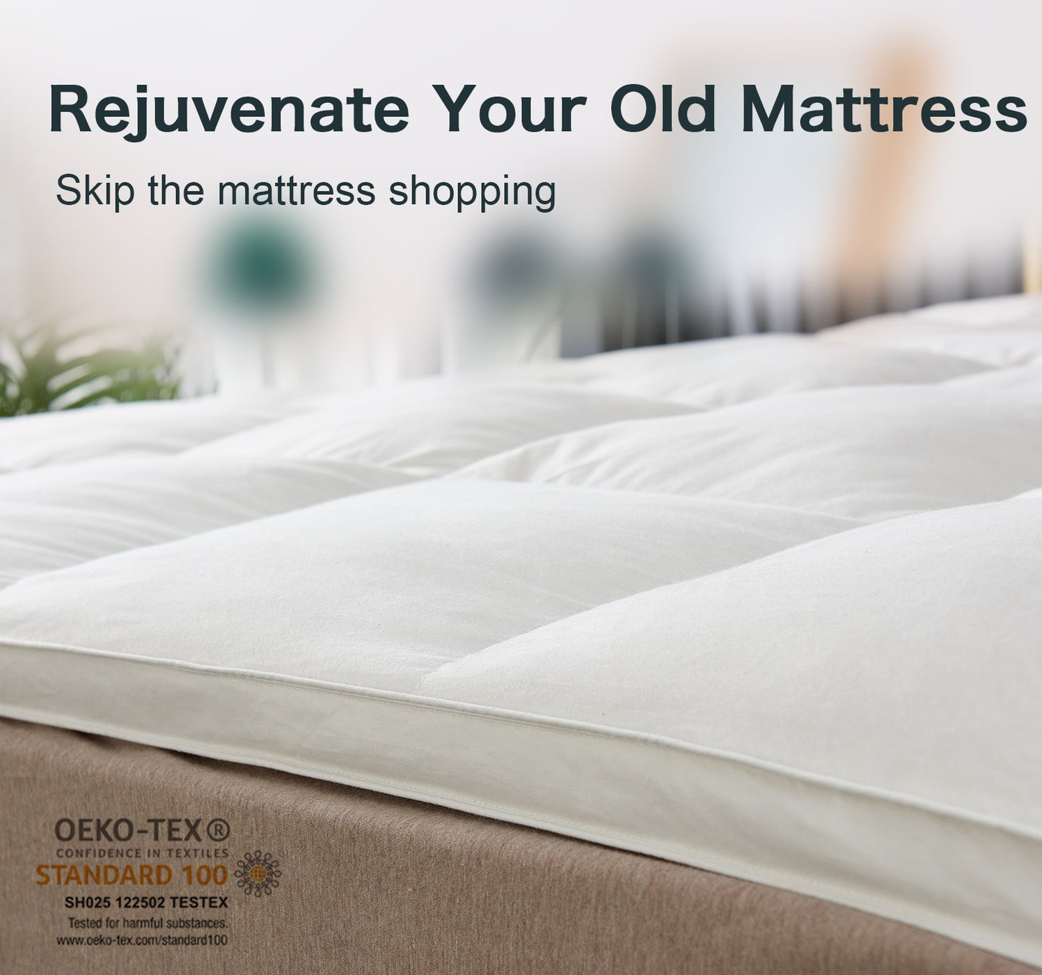 Hotel Quality Mattress Toppers | As used in 5 star hotels worldwide ...